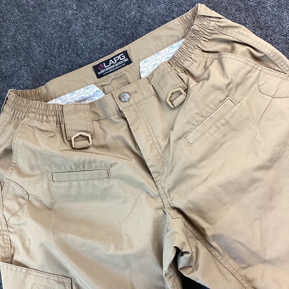 LAPG Women Operator Tactical Pants Coyote Ripstop Cargo PT-WB1003 14 Long 210